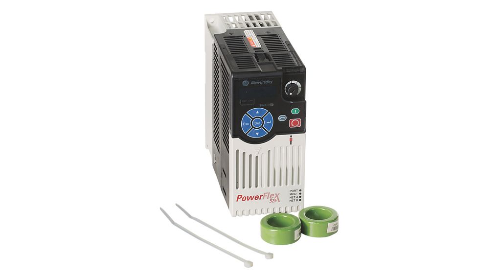 Frequency Inverter, PowerFlex 525, RS485 / EtherNet/IP, 4.8A, 750W, 200 ... 240V